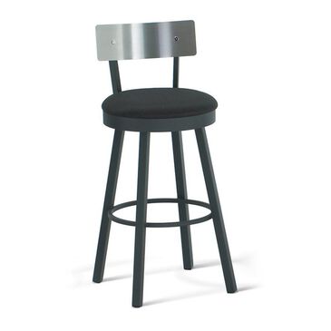 Amisco Lauren 34" Swivel Stool, , large