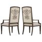 Hooker Furniture Rhapsody Insignia Arm Chair in Rustic Walnut (Set of 2), , large