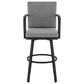 Blue River Don 30" Patio Barstool in Dark Gray, , large