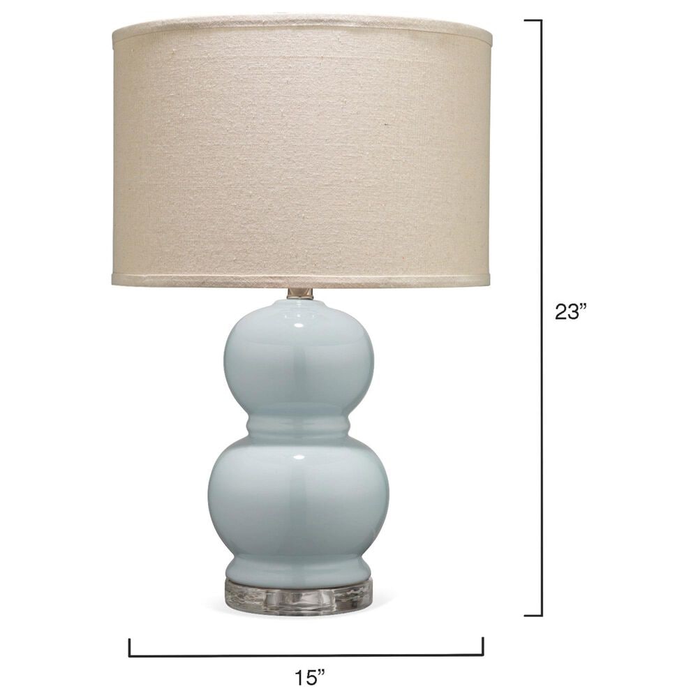 Jamie Young Sora Ceramic Table Lamp in Blue, , large