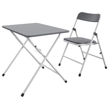 DHP 2 Piece Kids Activity Set in Cool Gray and White, , large
