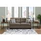 Ashley Mahoney Stationary Sofa in Chocolate, , large