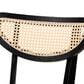 Baxton Studio Dannell Side Chair in Black and Light Brown (Set of 2), , large