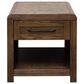 Legends Home Haven End Table in Bourbon Oak, , large