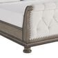 Ashley Ardenfield King Upholstered Sleigh Bed in Light Brown, , large