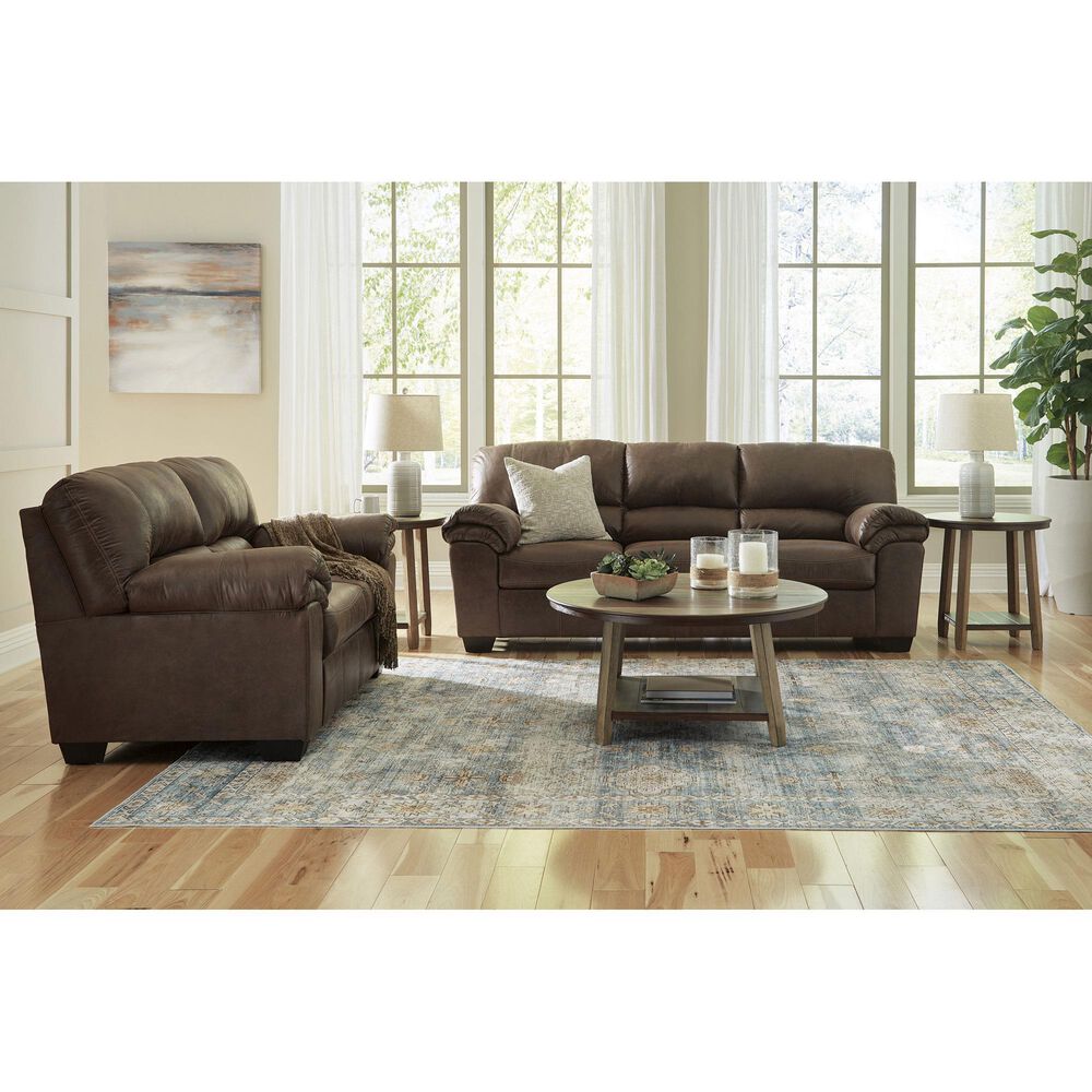 Ashley Bladen Stationary Sofa and Loveseat Set in Coffee, , large