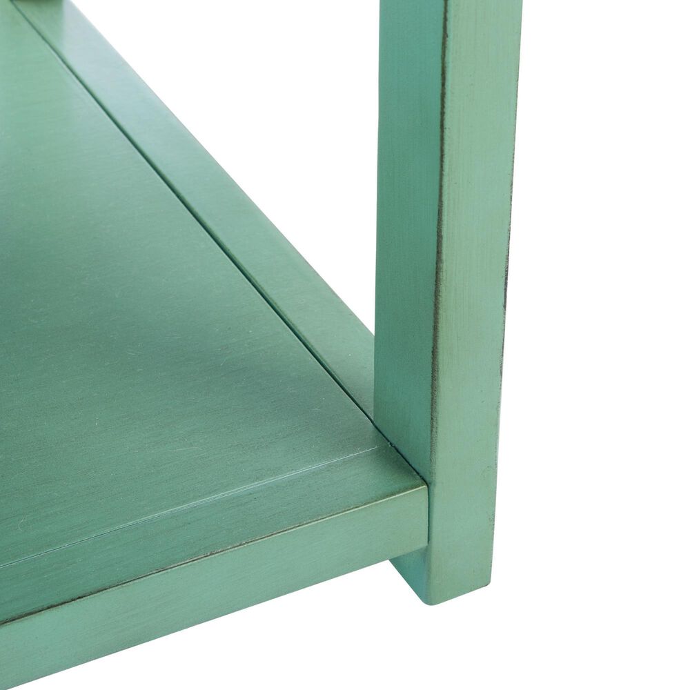 Safavieh Yudi 1 Drawer Nightstand in Turquoise, , large