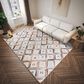 Dalyn Rug Company Durango SS7 9" x 12" Flannel Indoor/Outdoor Area Rug, , large