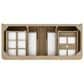 James Martin Allamari 48" Single Bathroom Vanity in Dune Mist with 3 cm White Zeus Silestone Top and Rectangular Sink, , large