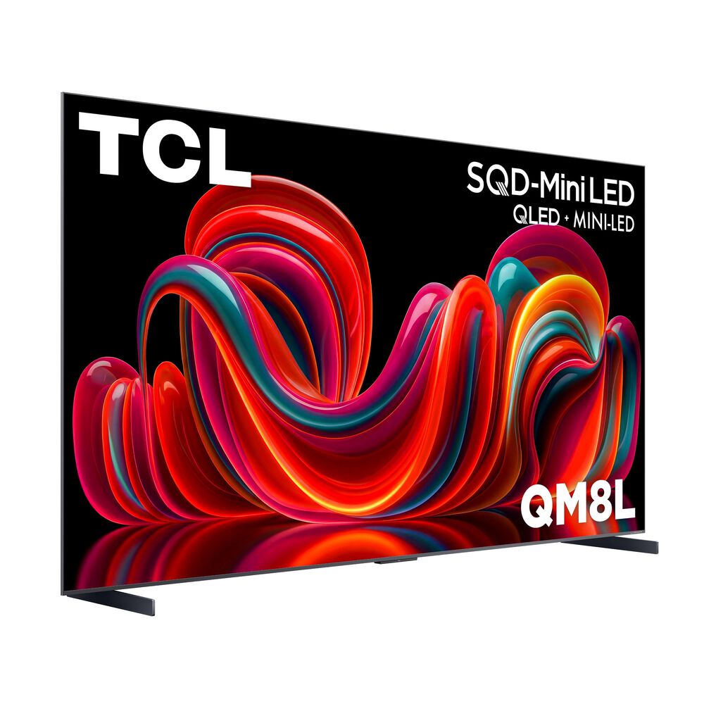 TCL 98" QM8L Series 4K UHD HDR SQD-Mini LED Smart TV with Google TV, , large