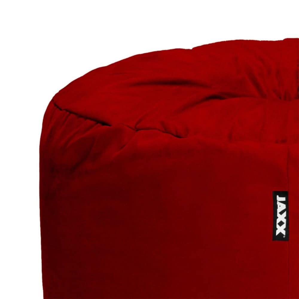 Jaxx 4&#39; Round Bean Bag with Removable Cover in Cinnabar, , large
