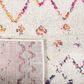 Safavieh Madison MAD798A 2"3" x 6" Ivory and Fuchsia Scatter Rug, , large