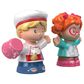 Little People Little People Pastry Chef Tia and Sofie Figure in Green, White and Pink, , large
