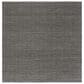 Safavieh Natura NAT801E 6" Square Ivory and Black Area Rug, , large
