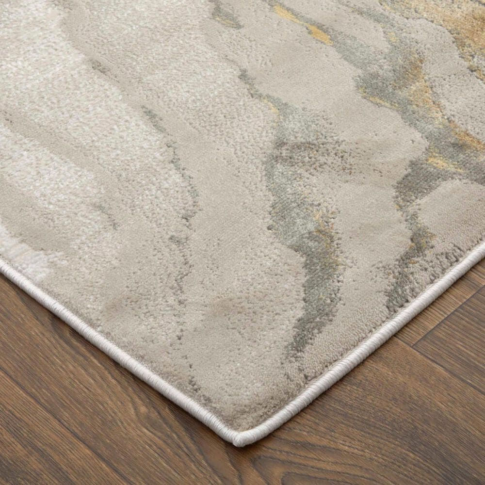 Feizy Waldor Ivory 6&#39;7&quot; x 9&#39;6&quot; Area Rug, , large