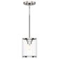 Hunter Astwood 1-Light Mini Pendant in Polished Nickel, , large