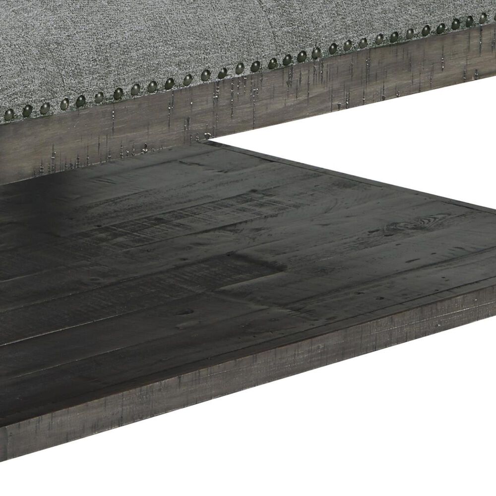 Signature Design by Ashley Borlofield Ottoman Cocktail Table in Dark Grey, , large