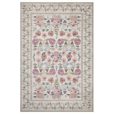 Rifle Paper Co. x Loloi Rosa 2"3" x 3"9" Ivory Area Rug, , large