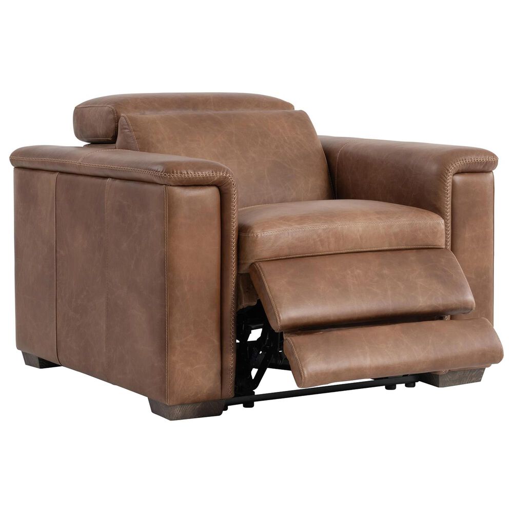 Bernhardt Lioni Power Motion Chair in Brown, , large