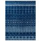 Safavieh Tulum TUL229N 10" x 13" Navy and Ivory Area Rug, , large