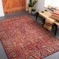 Surya Iris Burnt Orange, Dark Blue, Yellow, Light Pink, Oatmeal and Olive 7"6" x 9"6" Area Rug, , large