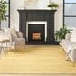 Nourison Interweave 5"3" x 7"3" Yellow Area Rug, , large