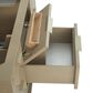 James Martin Vanities Emmeline 48" Single Vanity in Pebble Oak with 3 CM Carrara White Marble Top, , large