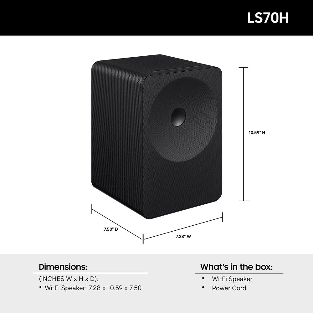 Samsung Music Studio 7 3.1.1 Channel Smart Speaker in Black, , large