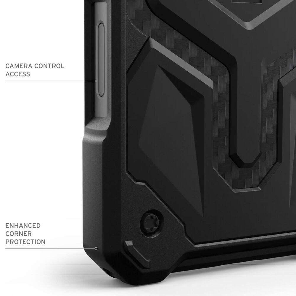 UAG Monarch Pro Series MagSafe Case for Apple iPhone 16 Pro in Carbon Fiber, , large