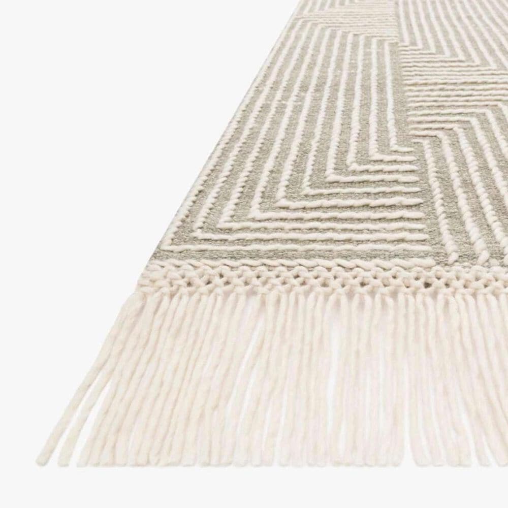 Magnolia Home Newton NET-04 5&#39; x 7&#39;6&quot; Sage and Ivory Area Rug, , large