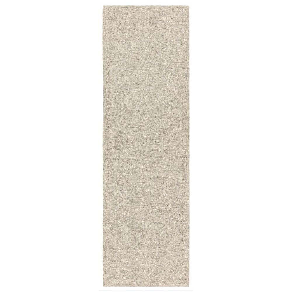 Jaipur Province Corian White and Gray 3" x 10" Runner, , large