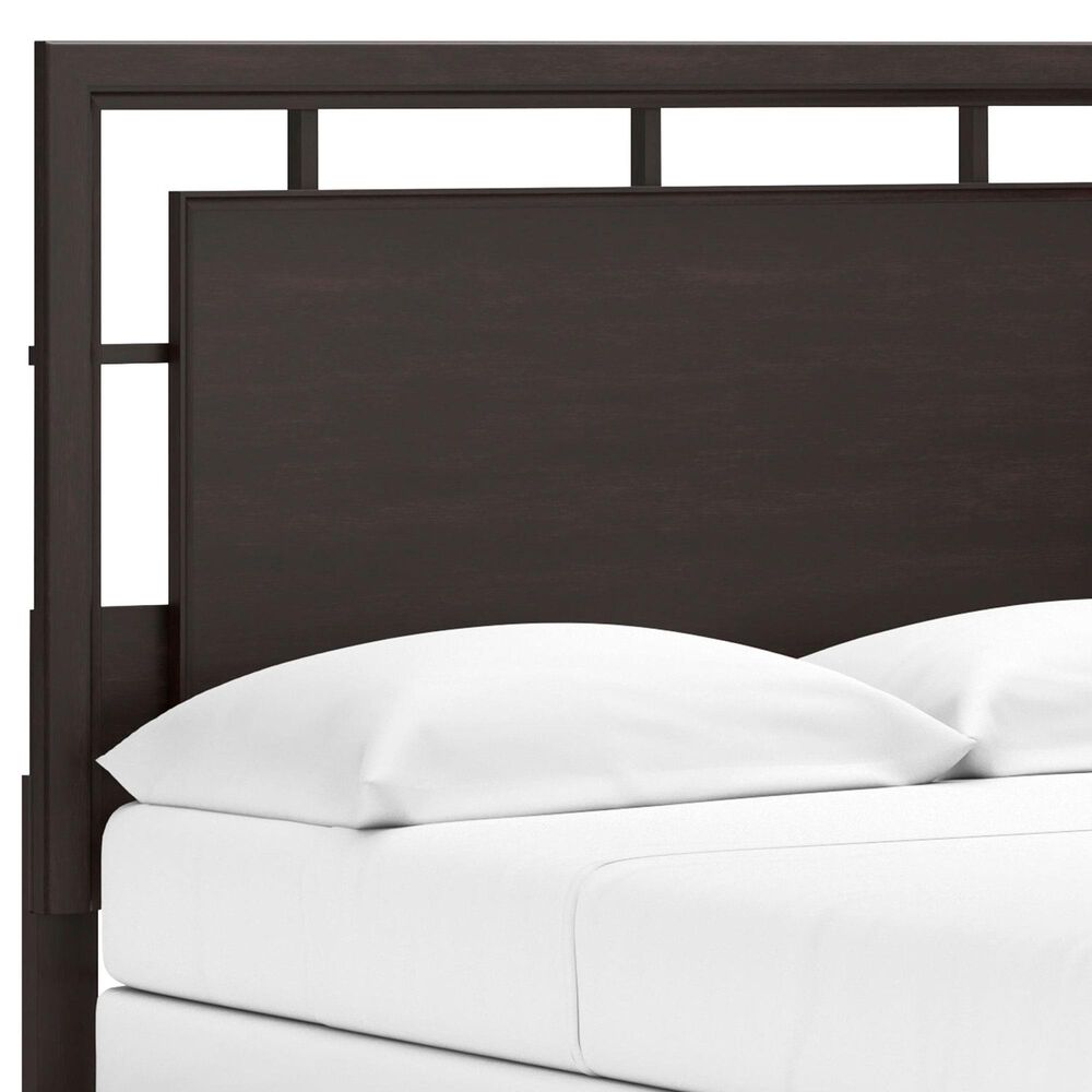 Ashley Covertown Full Panel Bed in Dark Brown, , large