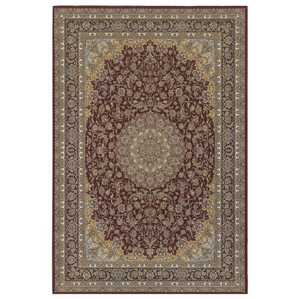 Oriental Weavers Masterpiece 090R 9"10" x 12"10" Red Area Rug, , large