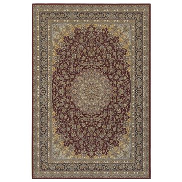 Oriental Weavers Masterpiece 090R 9"10" x 12"10" Red Area Rug, , large