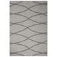Loloi II Rainier 5"3" x 7"7" Dove and Grey Indoor/Outdoor Area Performance Rug, , large