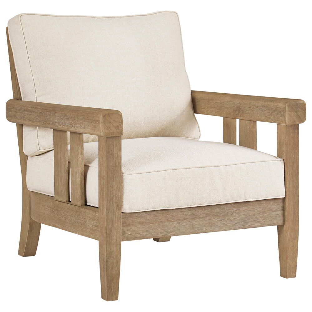 Ashley Gerianne 5-Piece Patio Conversation Set in Beige, , large