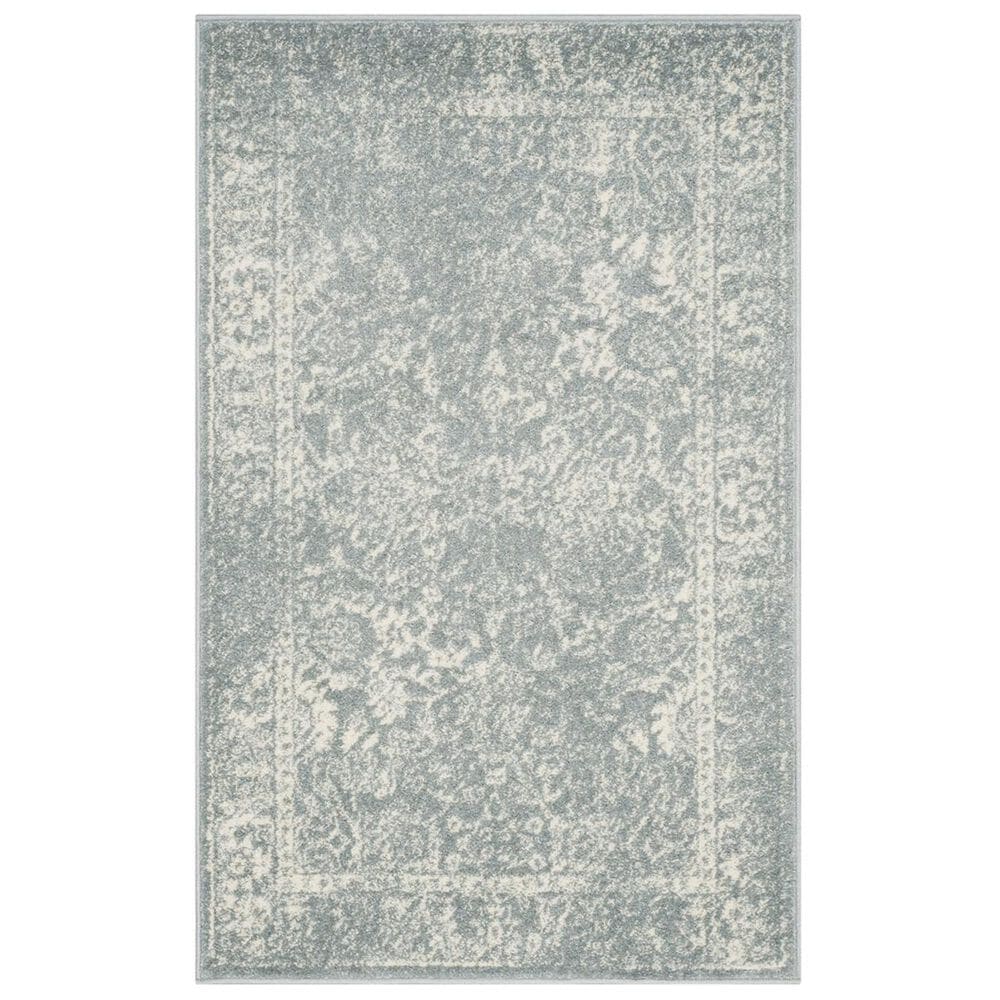 Safavieh Adirondack ADR109T-3 3&#39; x 5&#39; Slate/Ivory Area Rug, , large