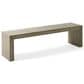 Hearth and Haven 63" Dining Bench in Grey and Taupe, , large