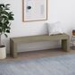 Hearth and Haven 63" Dining Bench in Grey and Taupe, , large