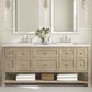 James Martin Vanities Breckenridge 72" Double Vanity in Whitewashed Oak with 3 cm Ethereal Noctis Quartz Top, , large