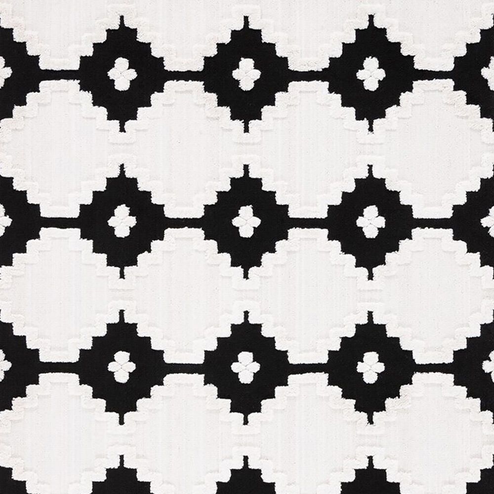 Safavieh Marrakesh MRK532A 5&#39;3&quot; x 7&#39;6&quot; Ivory and Anthracite Area Rug, , large