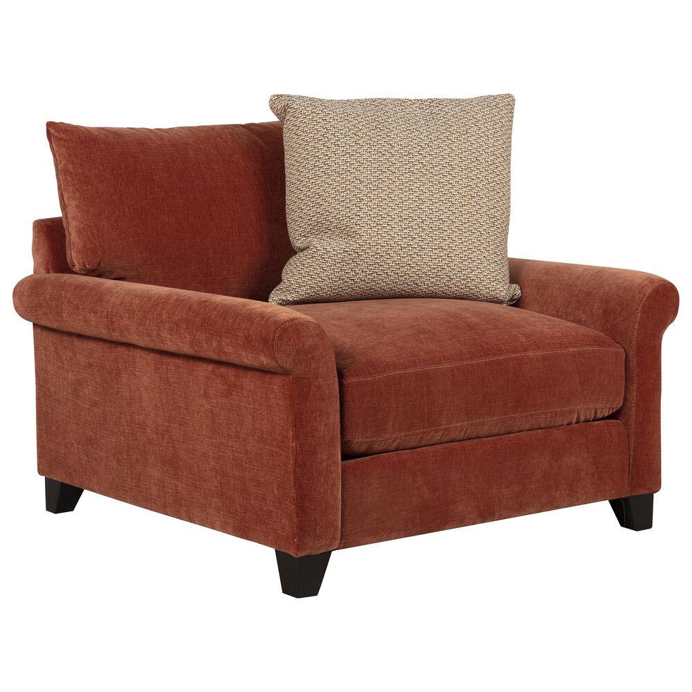Jonathan Louis Owen Arm Chair in Contessa Paprika, , large