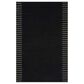 Magnolia Home Sadie 2"3" x 3"9" Black Area Performance Rug, , large