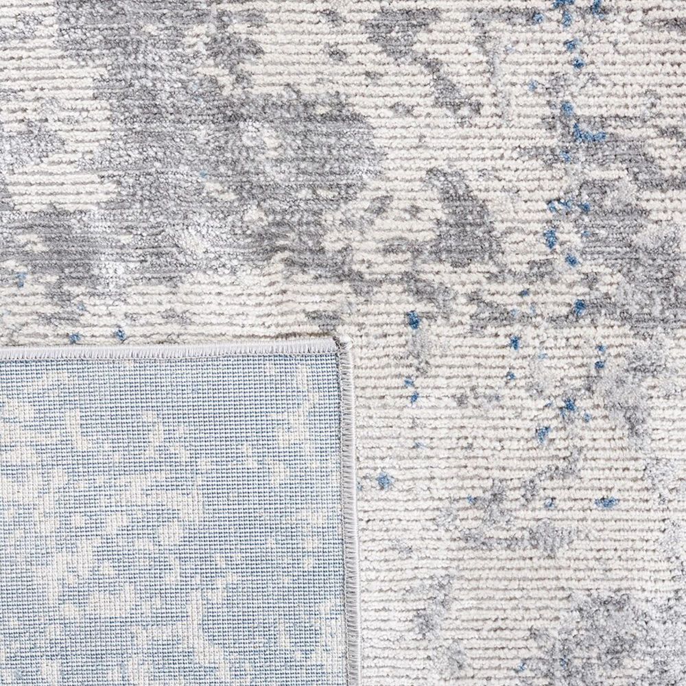 Safavieh Invista INV481 2&#39; x 8&#39; Grey and Blue Runner, , large