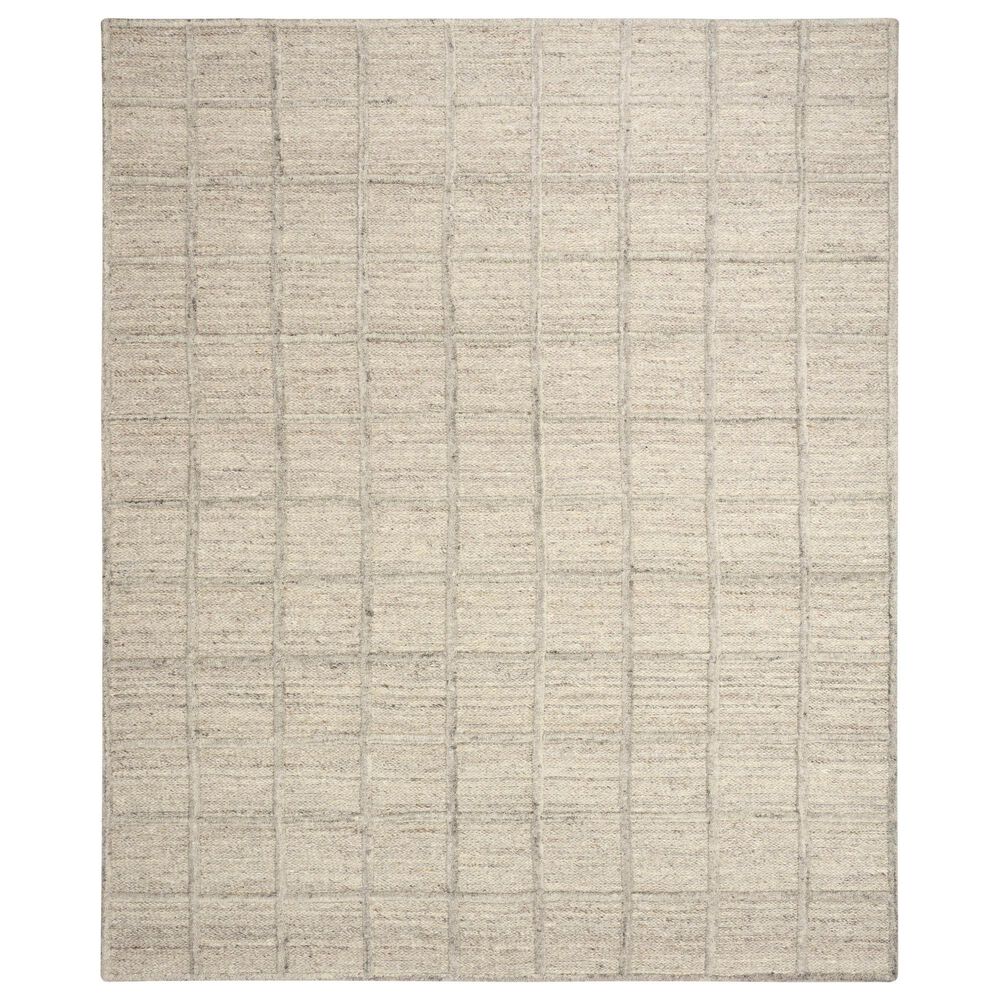Nourison Pure Framework Silver 8"6" x 11"6" Area Rug, , large