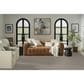 Nourison Courtyard Ivory and Charcoal 10" x 14" Indoor/Outdoor Area Rug, , large