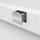 Fisher & Paykel 24" Professional Round Flush Dishwasher Handle Kit in Stainless Steel and Brass, , large