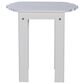 Linon Home Decor Adirondack End Table in White, , large