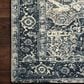 Loloi Mika 6"7" x 9"4" Grey and Blue Area Performance Rug, , large