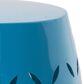 Hearth and Haven Lilac Outdoor Metal Side Table with Cylindrical Design in Blue, , large